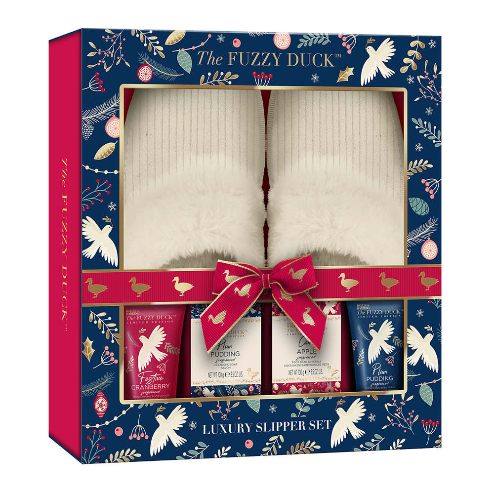 Bild: Baylis & Harding Geschenkset The Fuzzy Duck Winter Wonderland Luxury Slipper