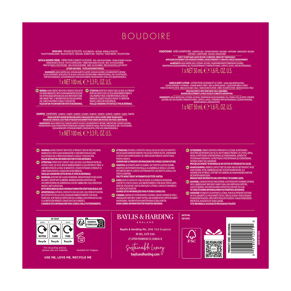 Bild: Baylis & Harding Geschenkset Luxury Wash Bag