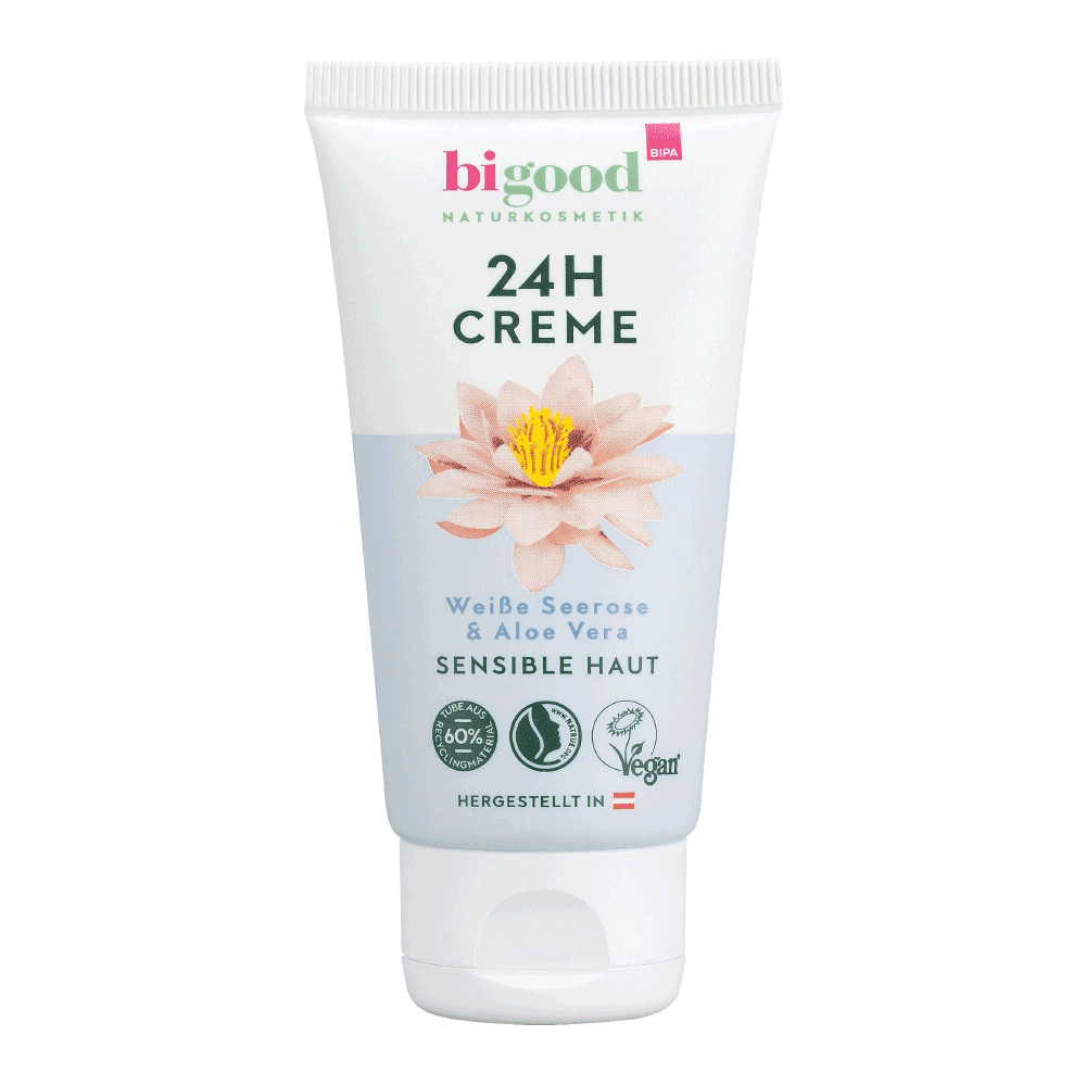 Bild: bi good 24h Creme Weiße Seerose & Aloe Vera