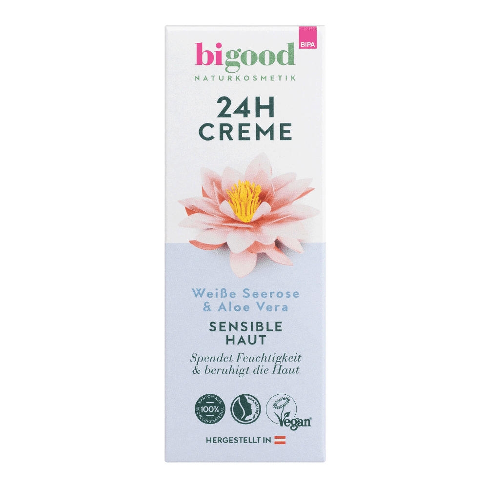 Bild: bi good 24h Creme Weiße Seerose & Aloe Vera