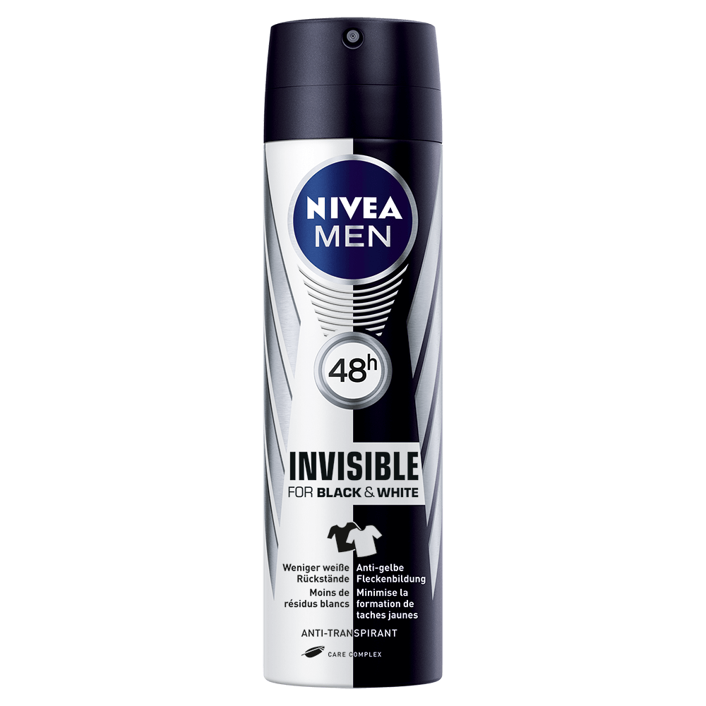 Bild: NIVEA MEN Deospray Invisible Black & White