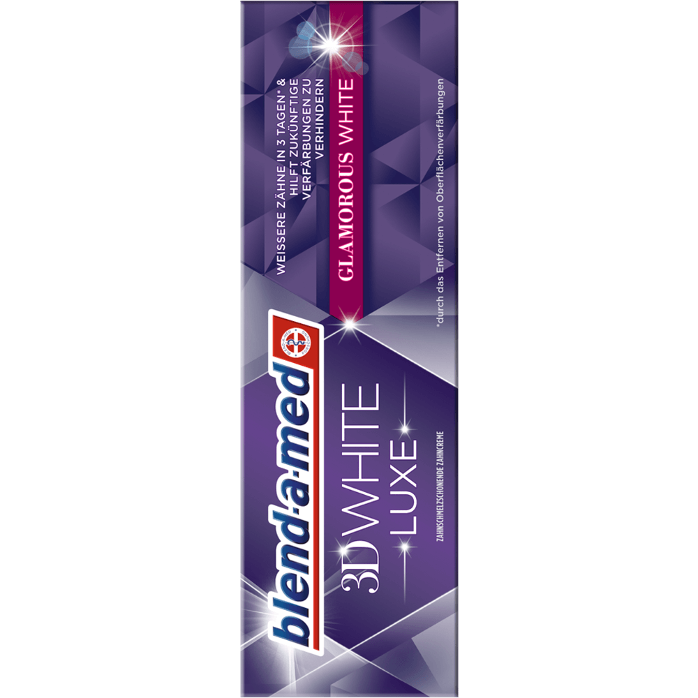 Bild: blend-a-med 3D White Luxe Glamorous White Zahncreme