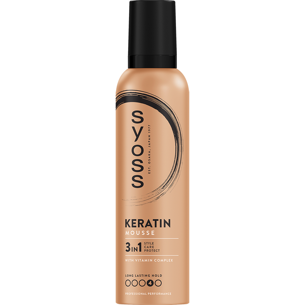 Bild: syoss 3in1 Keratin Mousse