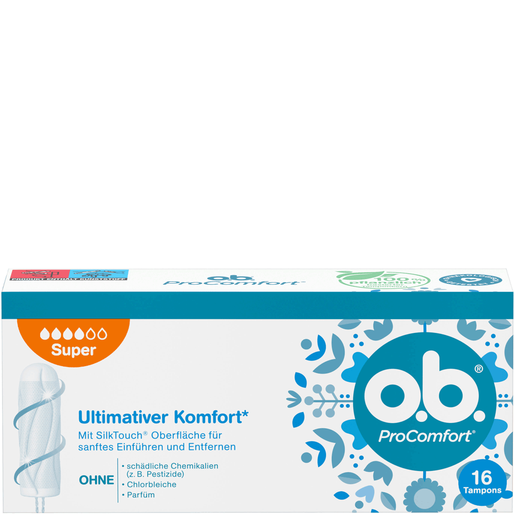 Bild: o.b. ProComfort Tampons Super