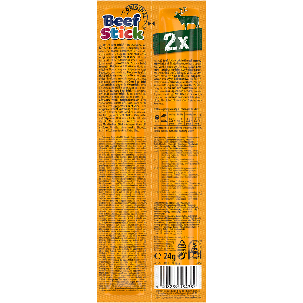 Bild: Vitakraft Beef Stick Wild