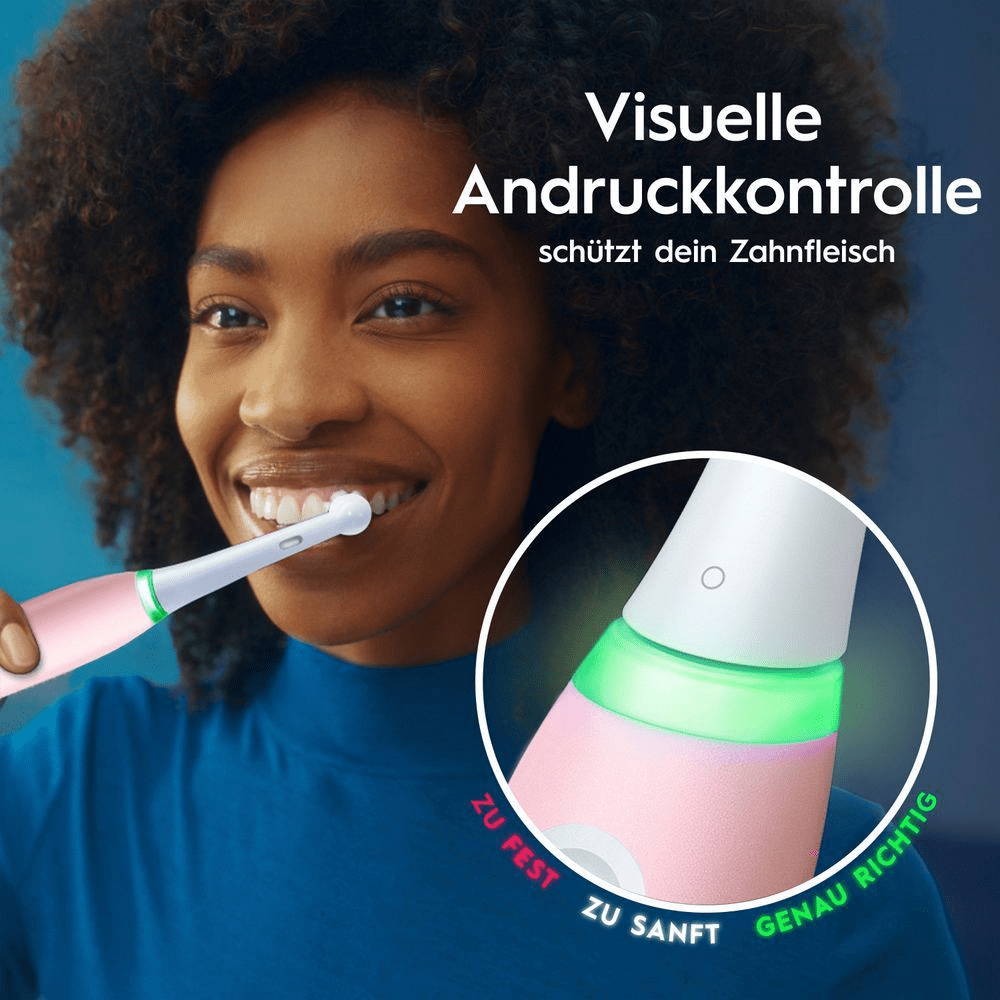 Bild: Oral-B iO Series 3 Elektrische Zahnbürste, Blush Pink