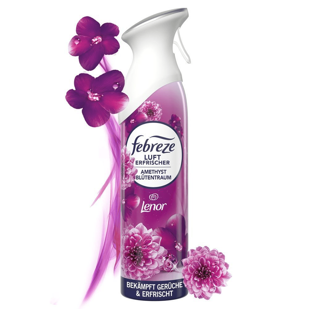 Bild: Febreze Amethyst Blütentraum Lufterfrischer Raumduft Spray