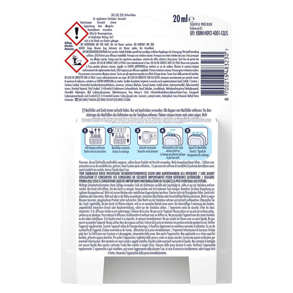 Bild: Febreze 3Volution Duftstecker Nachfüllflakon, Goldene Orchidee