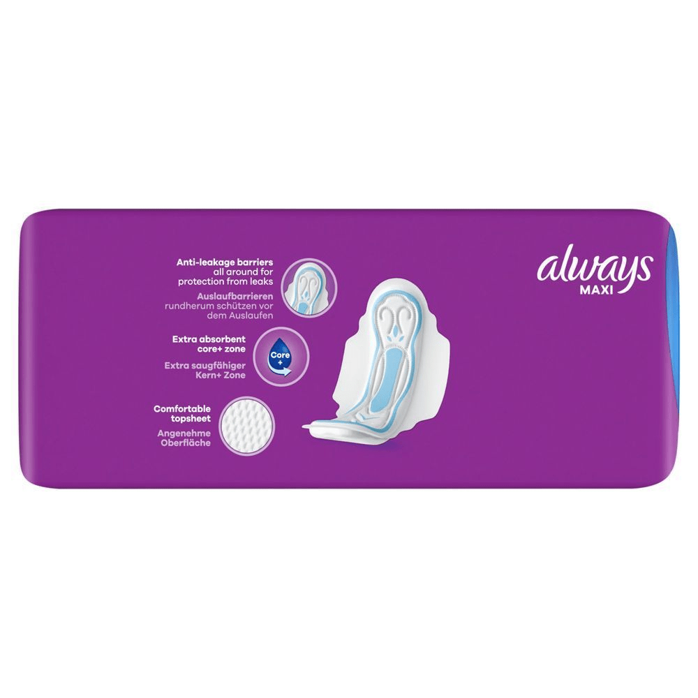 Bild: always Maxi Long Binden Mit Flügeln (Größe 2)