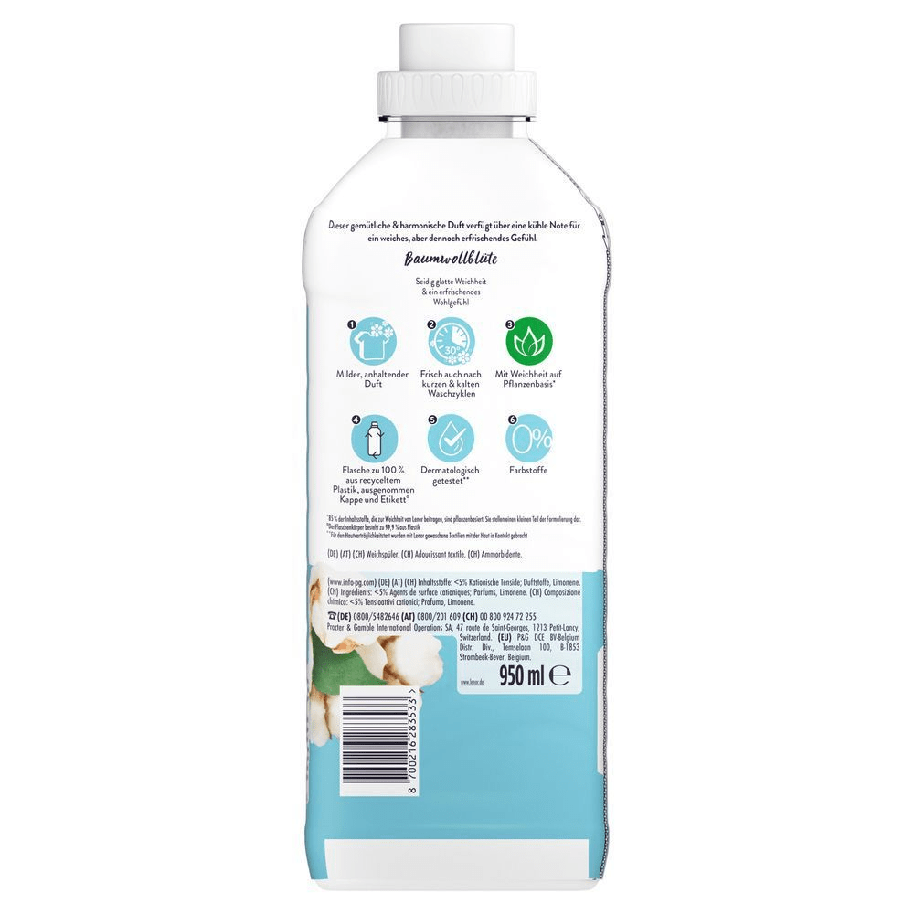 Bild: Lenor Weichspüler, Frische Baumwollblüte