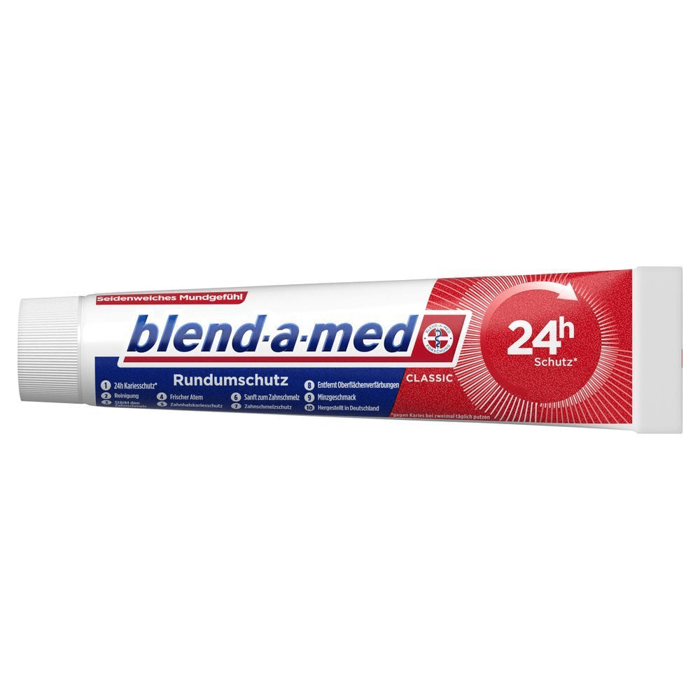 Bild: blend-a-med Rundumschutz Classic Zahncreme