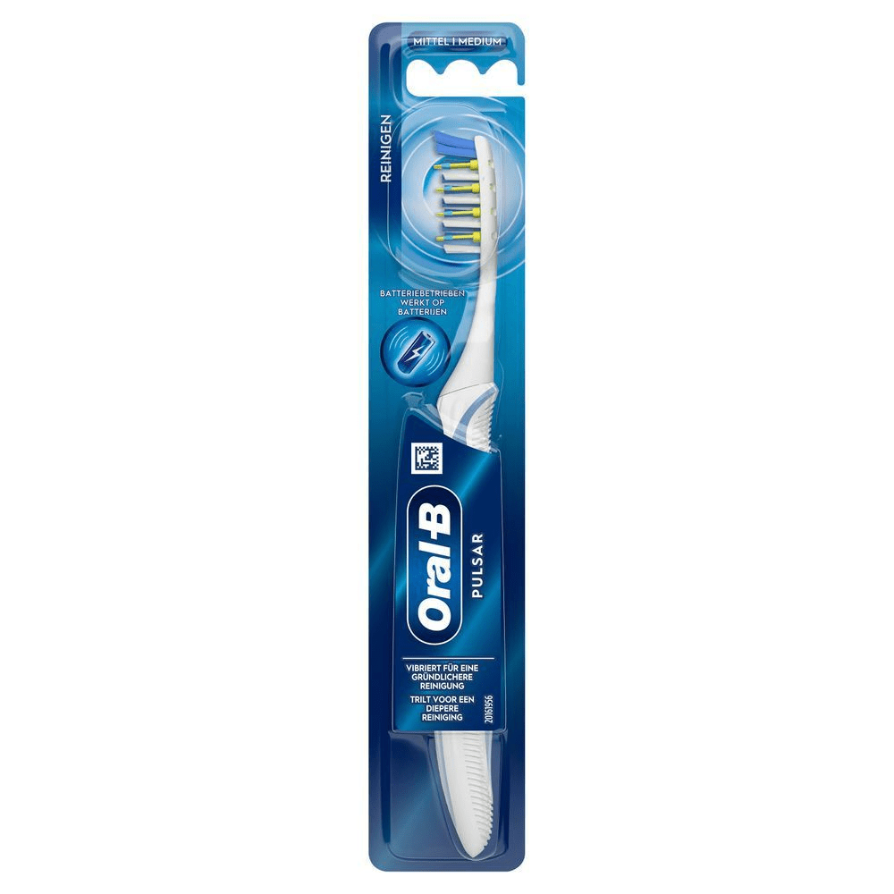 Bild: Oral-B Oral-B Pulsar Batteriebetriebene Handzahnbürste, Weiß 