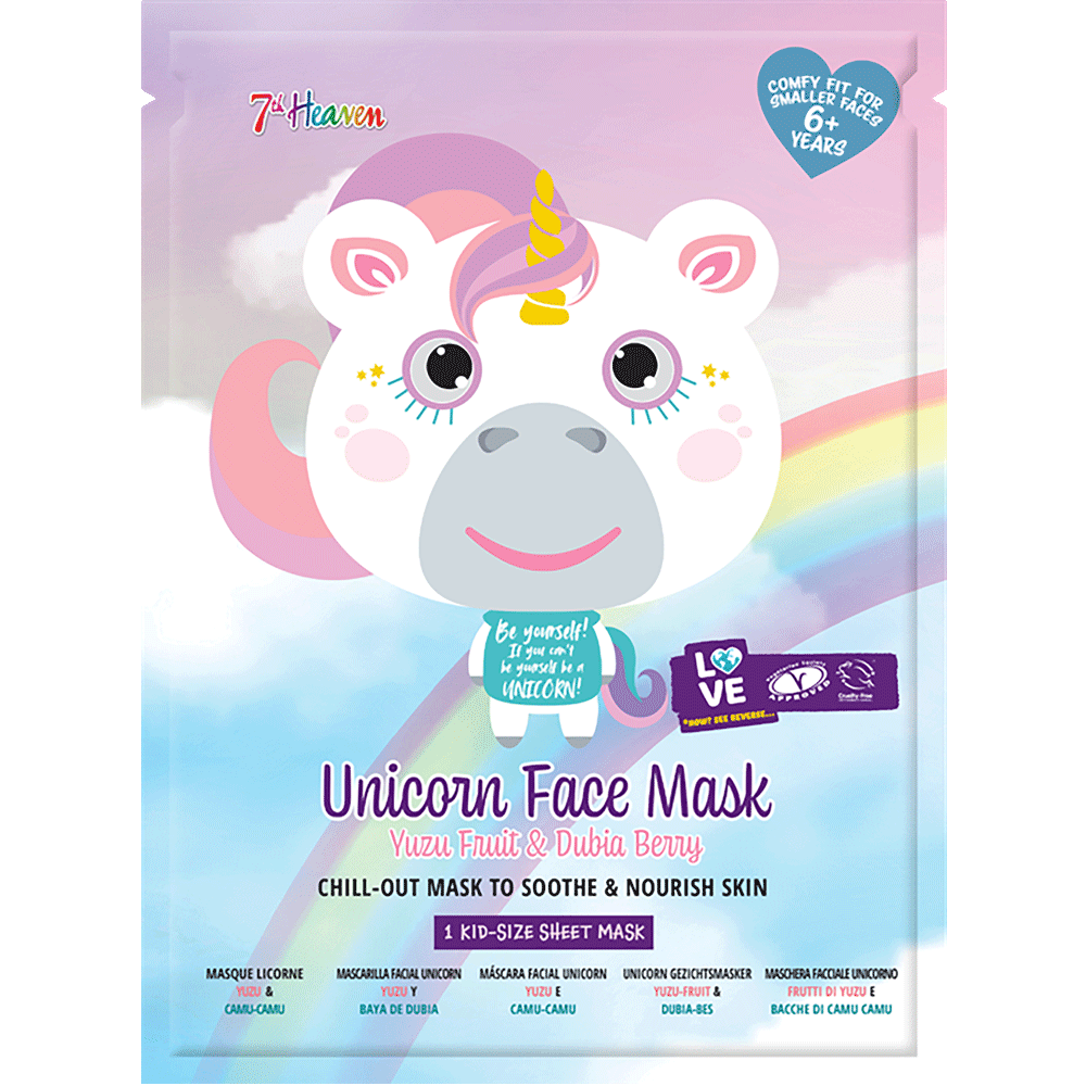 Bild: Montagne Jeunesse 7th Heaven Gesichtsmaske Unicorn