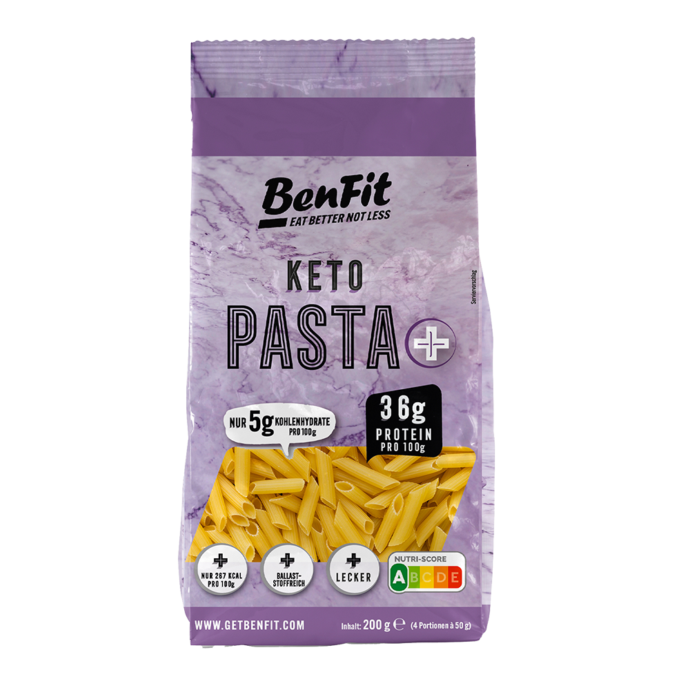 Bild: BenFit Keto Protein Pasta Penne