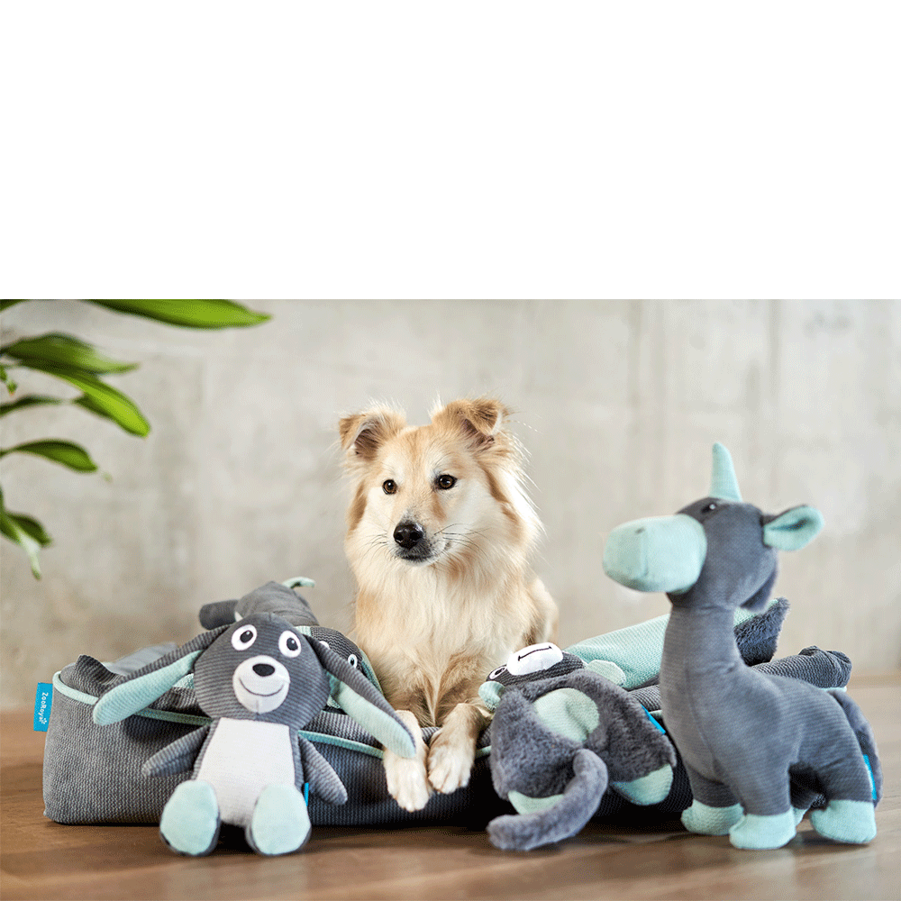 Bild: ZooRoyal Hundespielzeug Einhorn