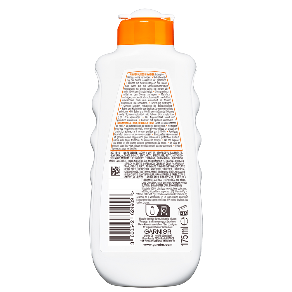 Bild: GARNIER AMBRE SOLAIRE Ambre Solaire Hydra Protect+ 24h LSF 30 