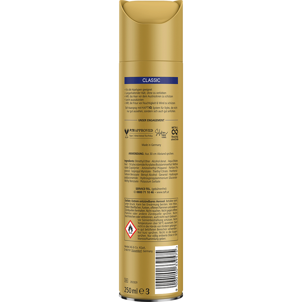 Bild: Schwarzkopf taft Haarspray Classic