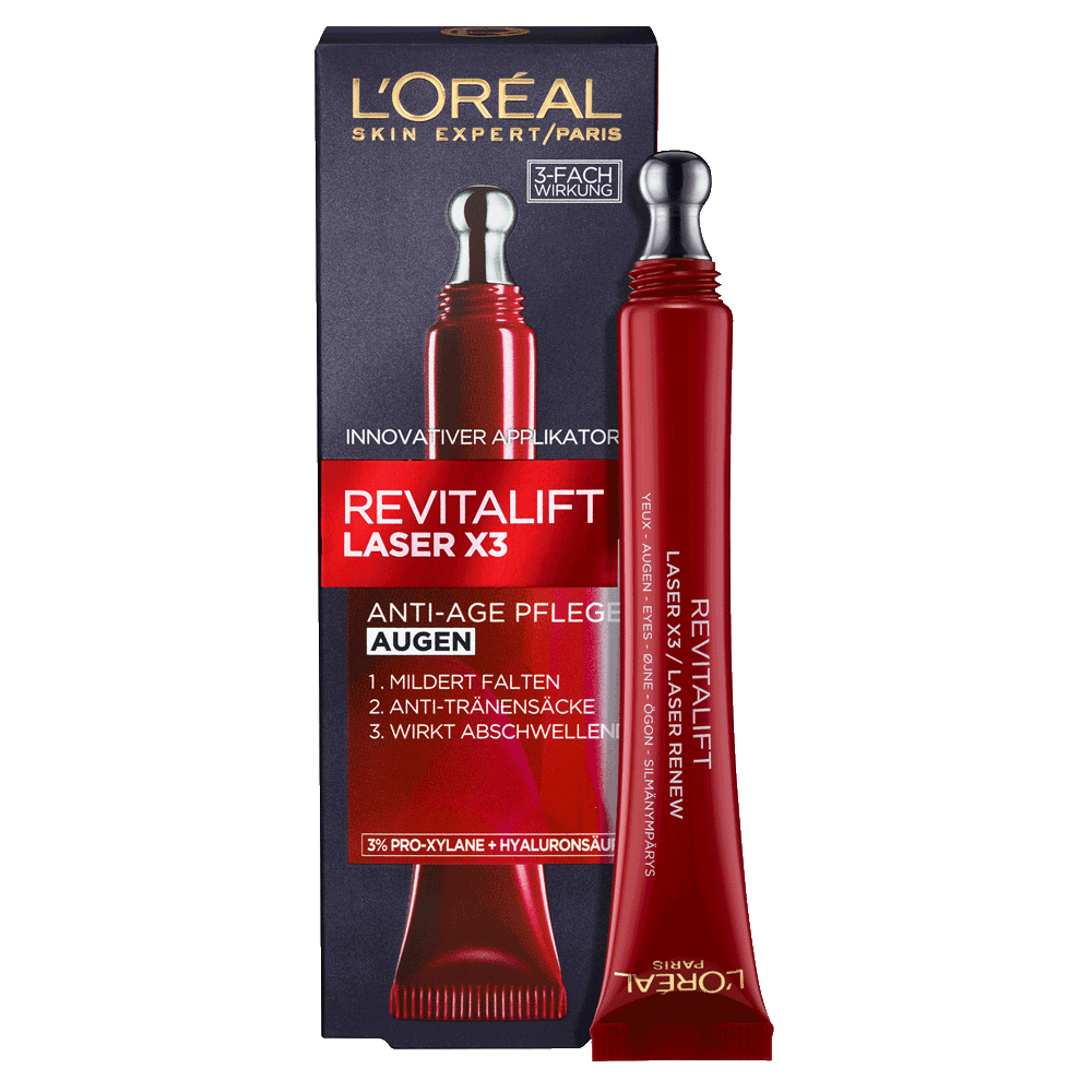 Bild: L'ORÉAL PARIS Revitalift Laser X3 Augenpflege