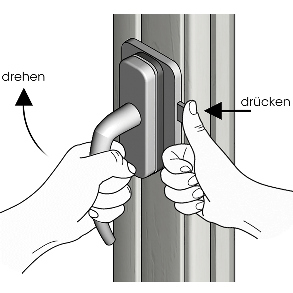Bild: reer Kindersicherung für Fenster- und Balkontüren