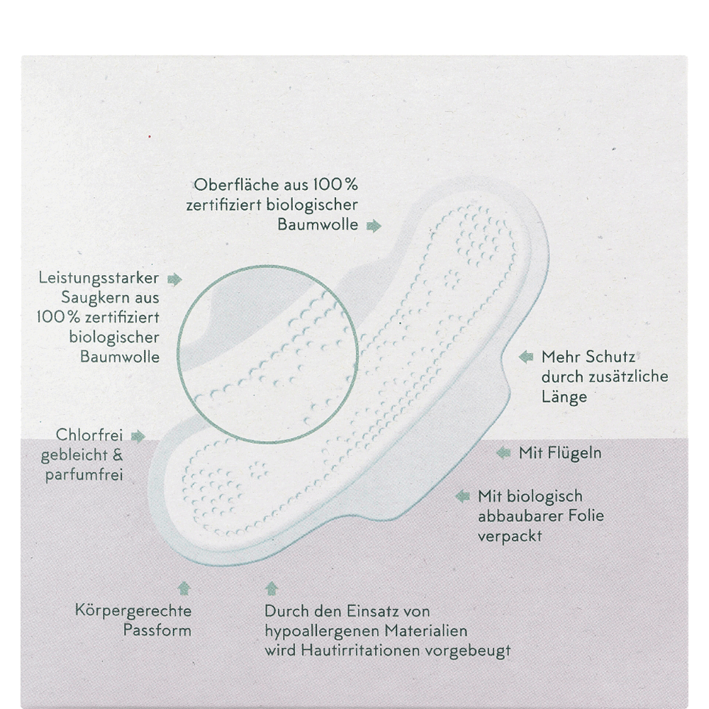 Bild: bi good Ultra-Binde Long Plus