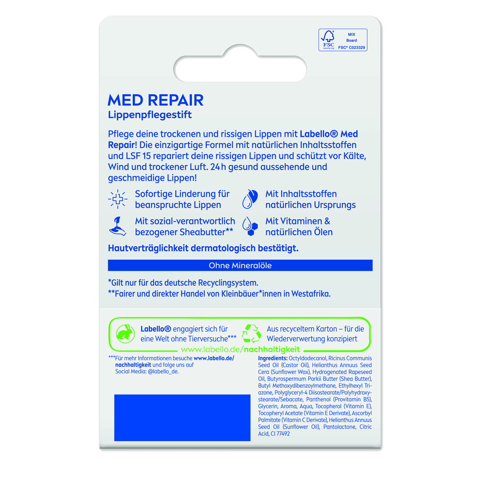 Bild: labello Med Repair LSF 15