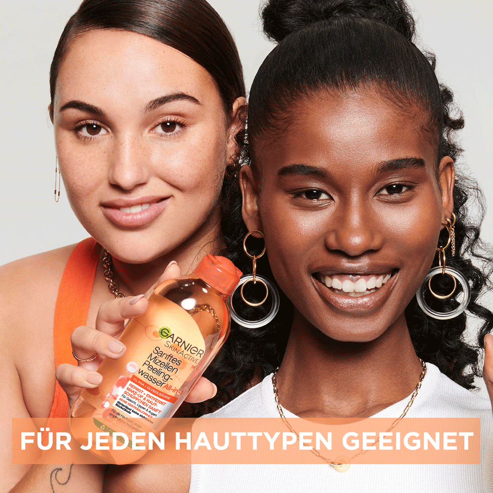 Bild: GARNIER SKIN ACTIVE Sanftes Mizellen Peelingwasser