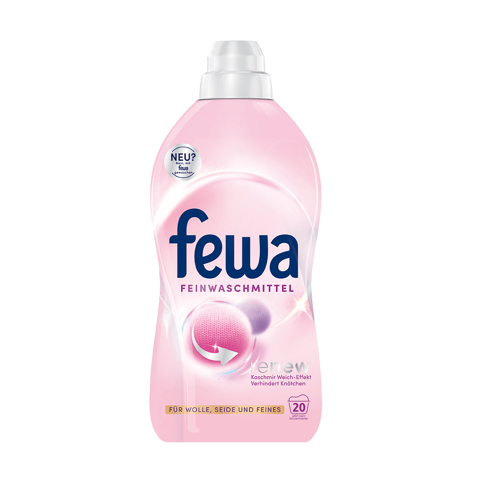 Bild: Fewa Renew Flüssigwaschmittel Wolle