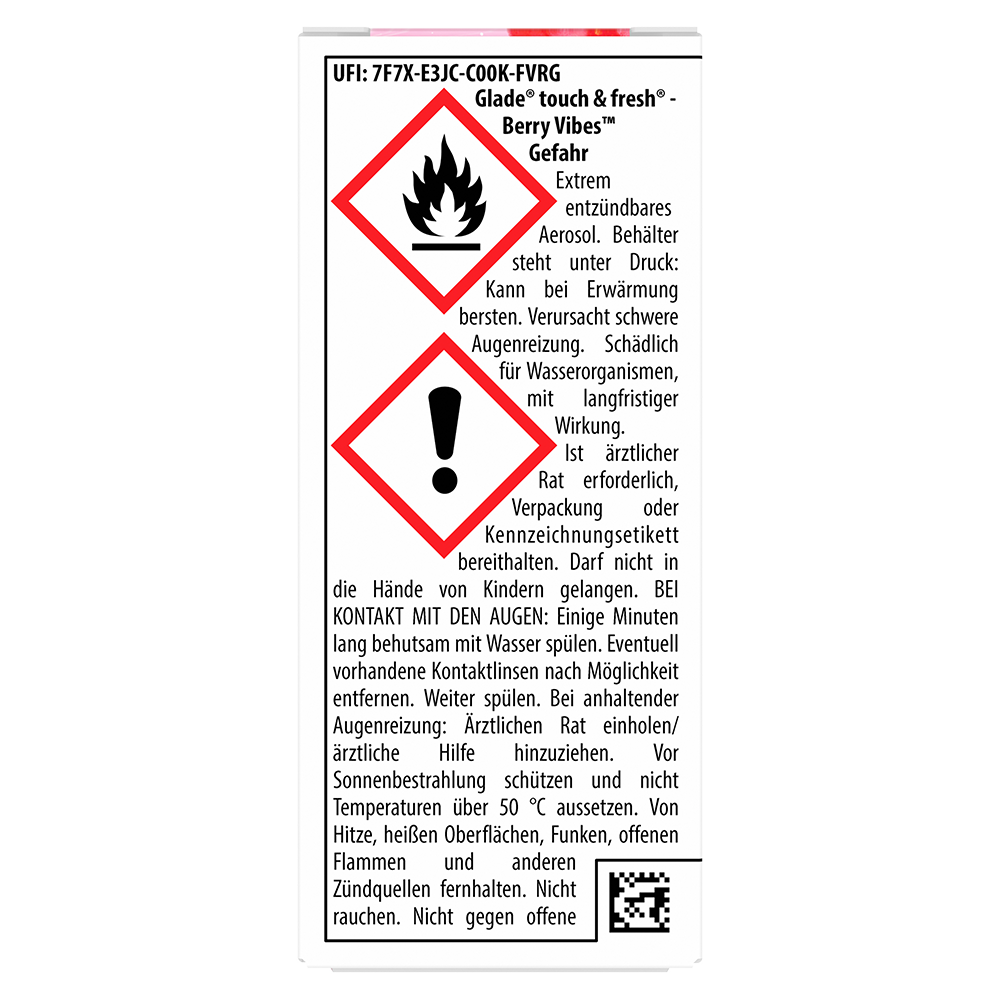 Bild: Glade Touch & Fresh Berry Vibes Limited Edition