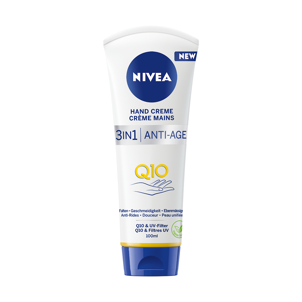 Bild: NIVEA 3in1 Q10 Anti-Age Handcreme