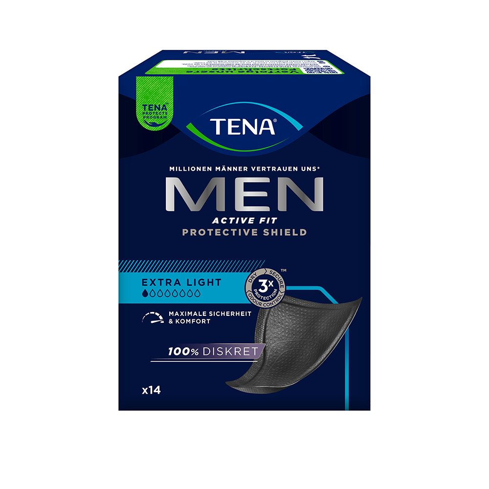 Bild: TENA Men Protective Shield Extra light 
