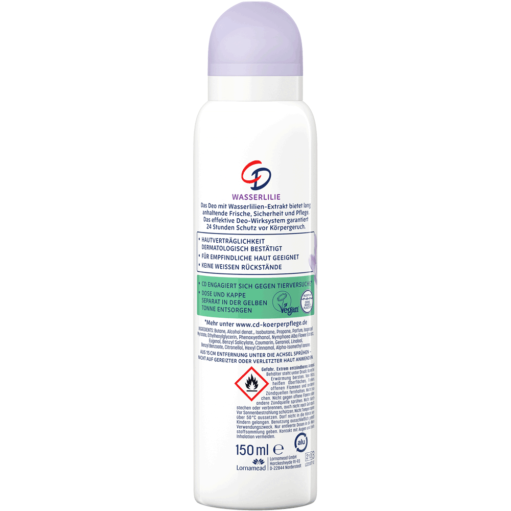 Bild: CD Deo Spray Wasserlilie