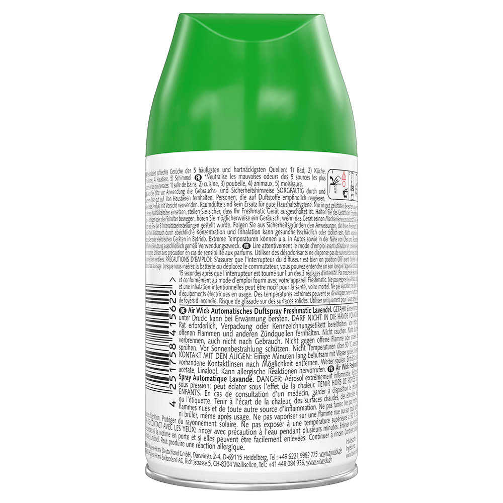 Bild: AIRWICK Automatisches Duftspray Freshmatic Nachfüllung Lavendel