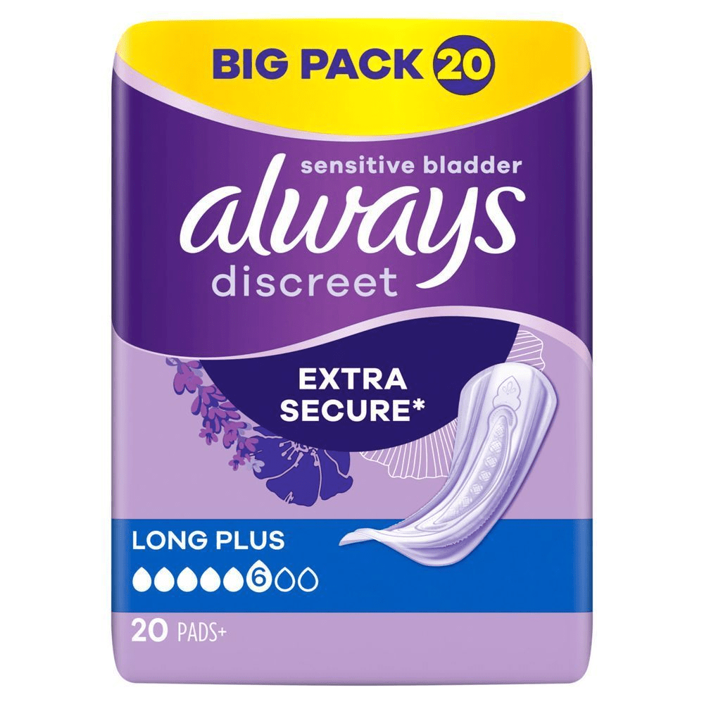 Bild: always Discreet Inkontinenzeinlagen Long Plus