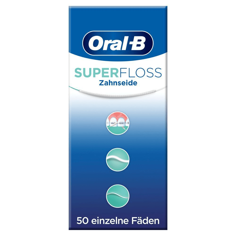 Bild: Oral-B Super-Floss Zahnseide