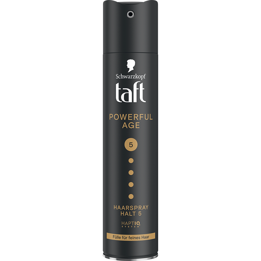 Bild: Schwarzkopf taft Haarspray Powerful Age