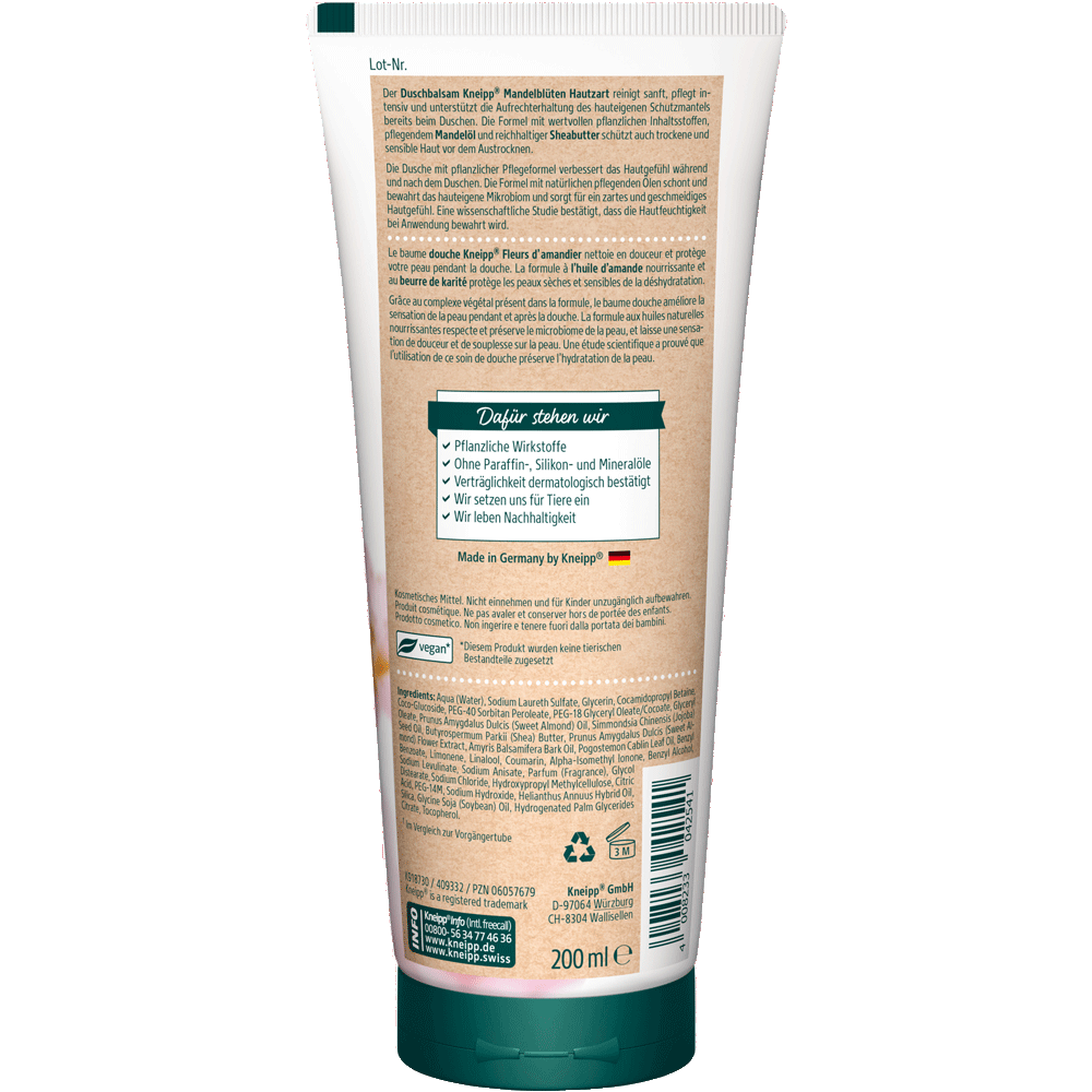 Bild: Kneipp Duschbalsam Mandelblüten Hautzart