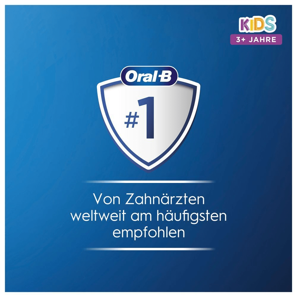 Bild: Oral-B Kids Elektrische Zahnbürste Spiderman, Rot