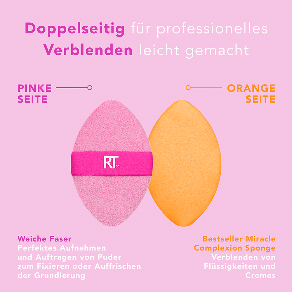 Bild: Real Techniques Miracle 2in1 Puder Puff + Travel Case