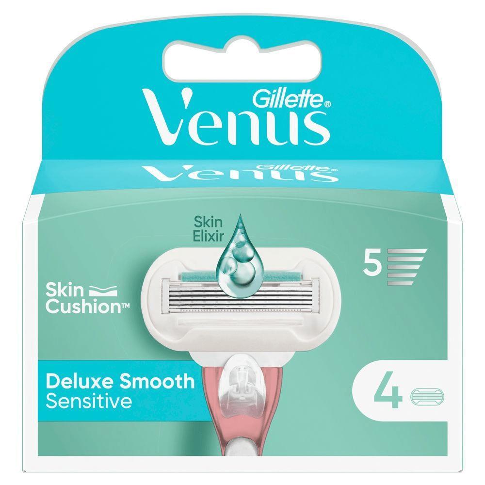 Bild: Gillette Venus Deluxe Smooth Sensitive Rasierklingen 