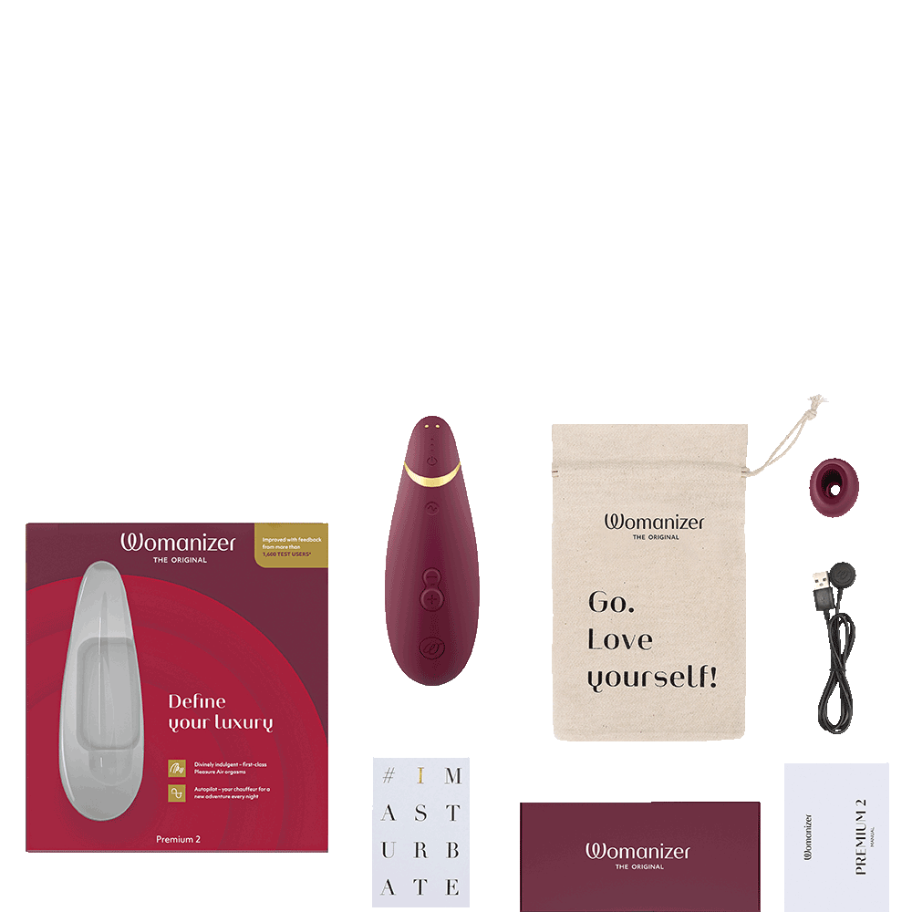 Bild: Womanizer Druckwellenvibrator Premium 2 Bordeaux