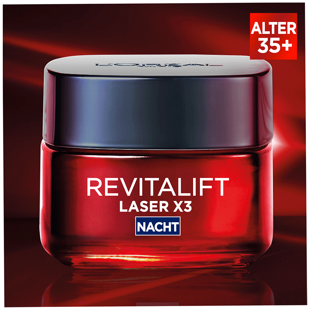 Bild: L'ORÉAL PARIS Revitalift Laser X3 Nachtpflege