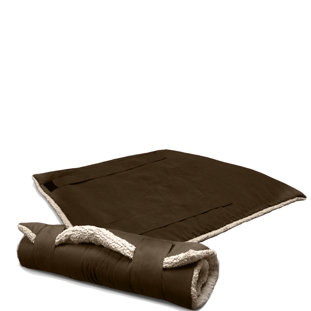 Bild: WOLTERS Reisedecke mit Schaffell-Imitation