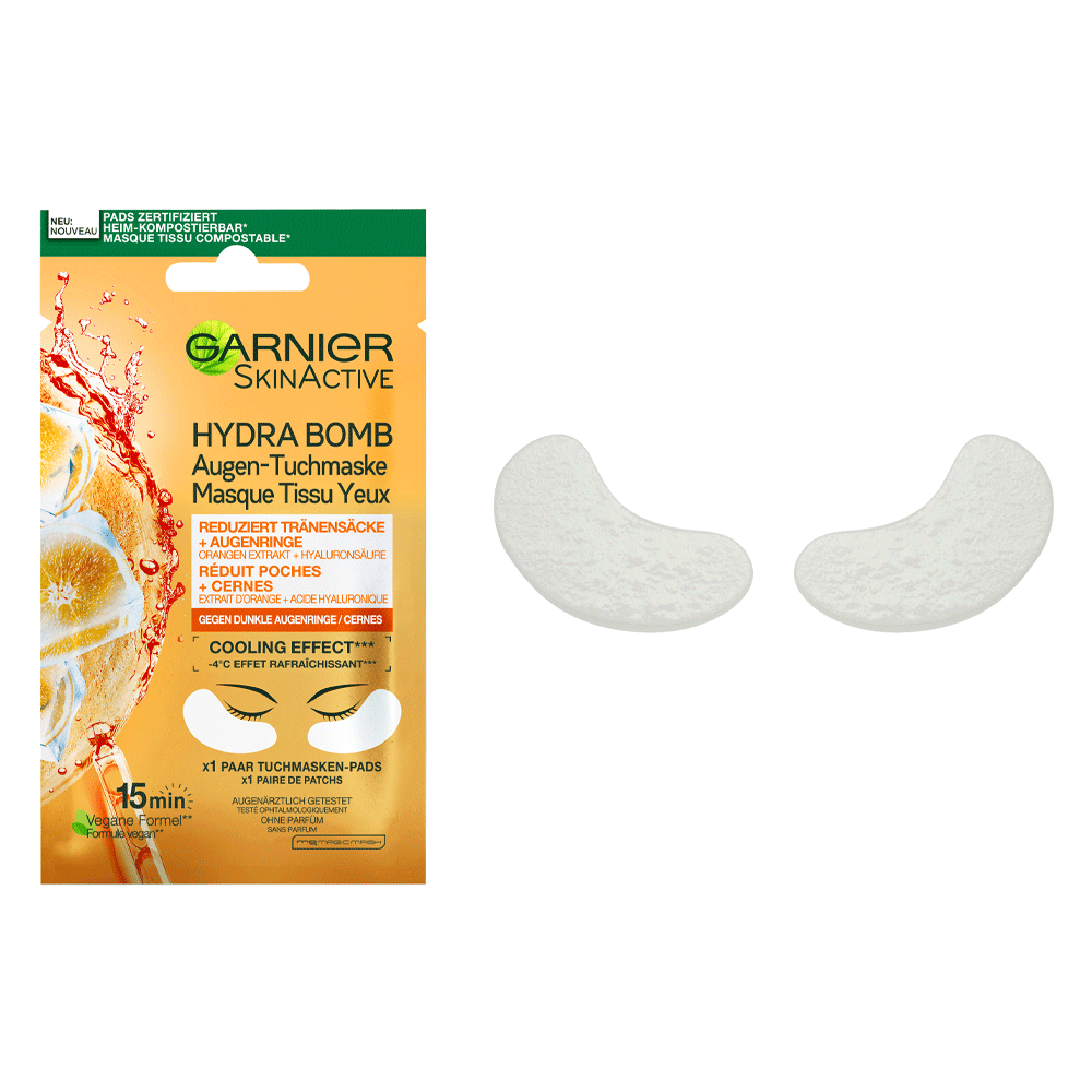 Bild: GARNIER SKIN ACTIVE Hydra Bomb Augen-Tuchmaske