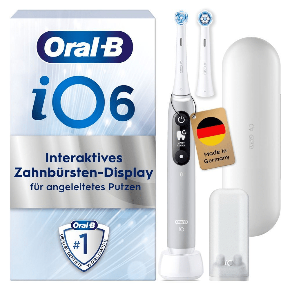 Bild: Oral-B iO 6 Elektrische Zahnbürste, Grey Opal