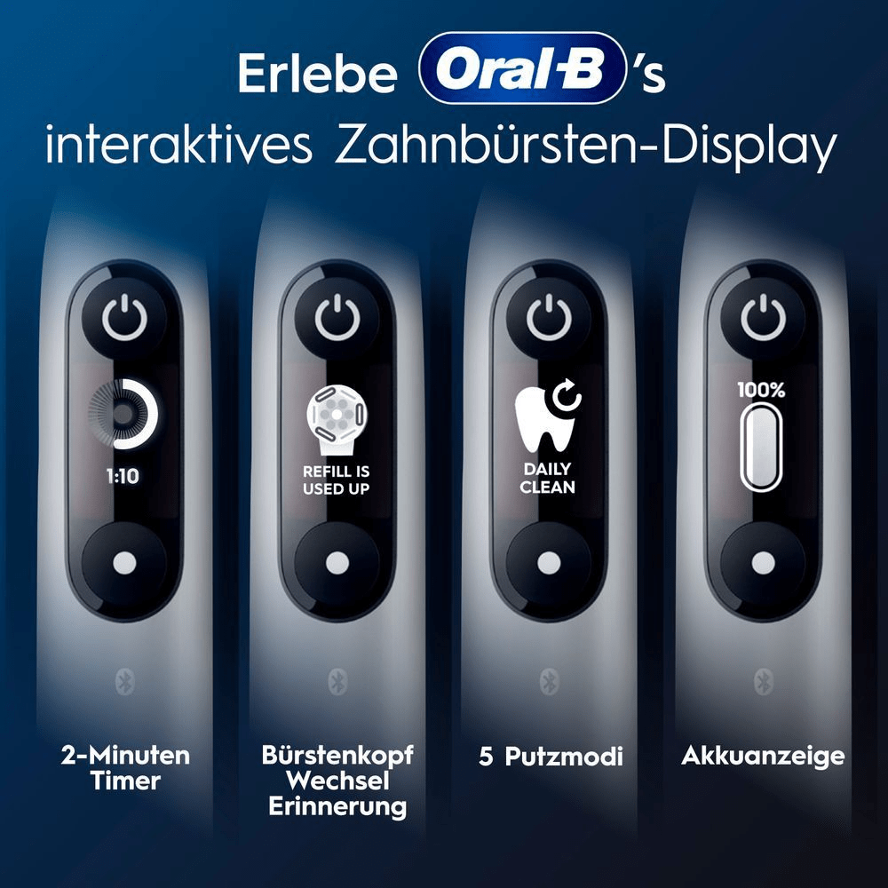 Bild: Oral-B iO 6 Elektrische Zahnbürste, Grey Opal