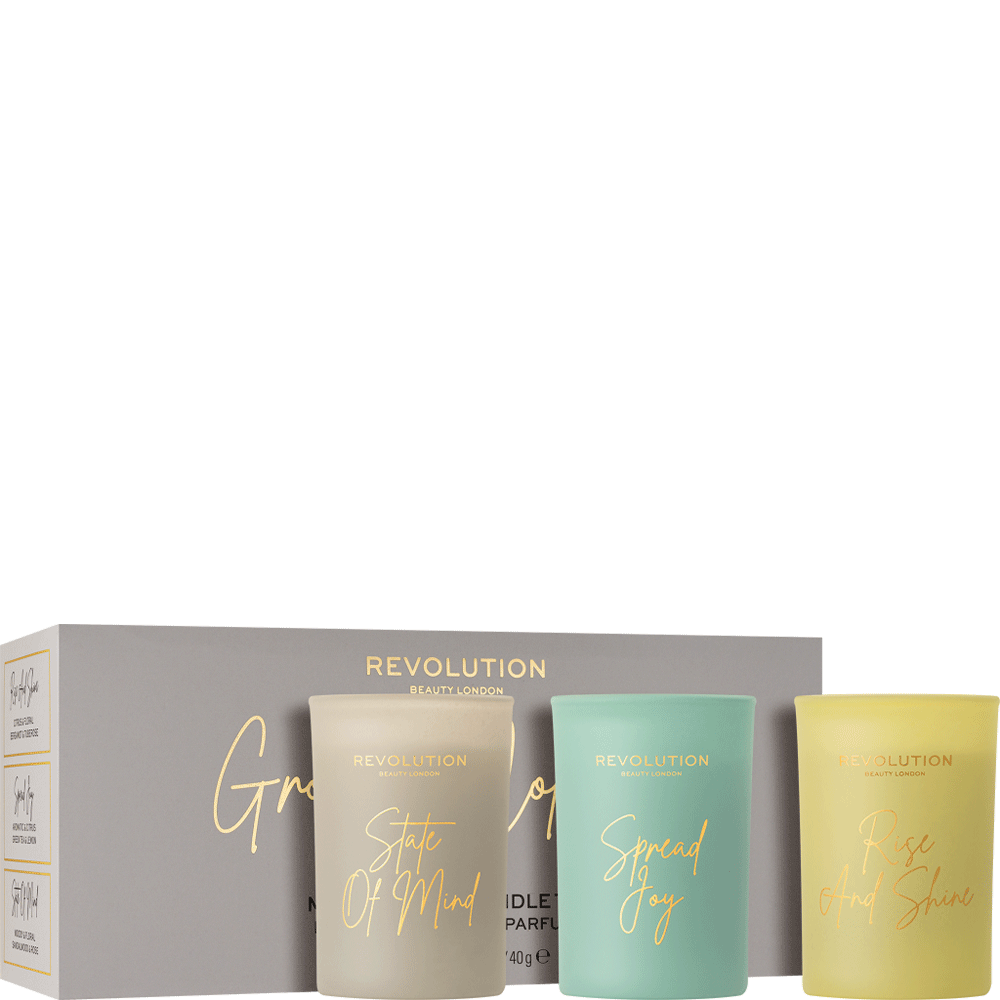 Bild: REVOLUTION Duftkerzen Set Grounded Mini 