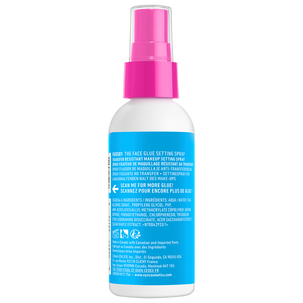 Bild: NYX Professional Make-up The Face Glue Extreme Hold Makeup Setting Spray 