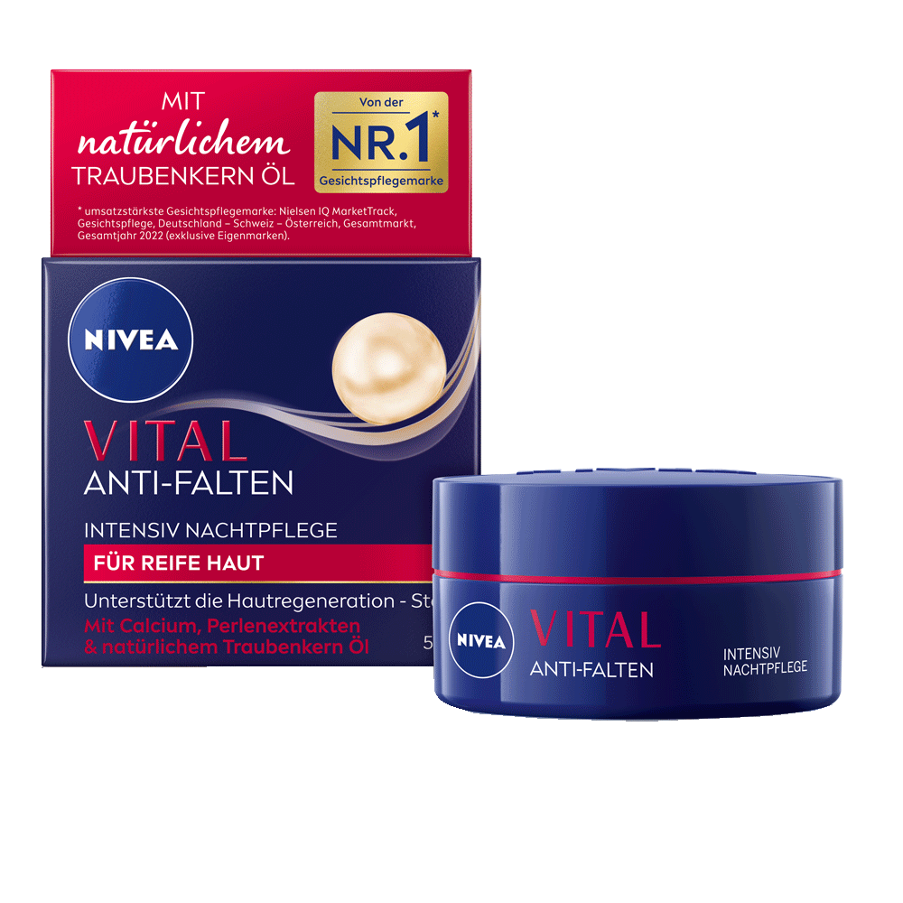 Bild: NIVEA VITAL Intensiv Nachtpflege Anti-Falten 
