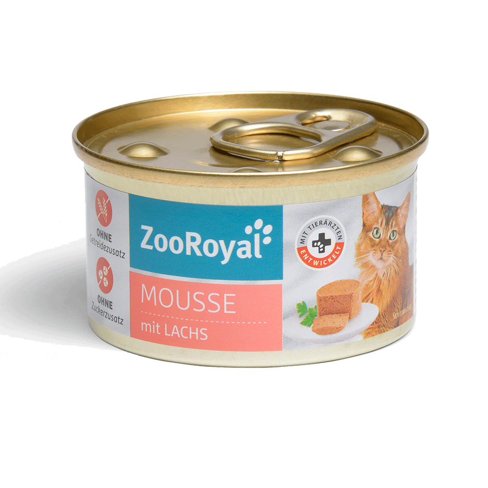 Bild: ZooRoyal Mousse mit Lachs 