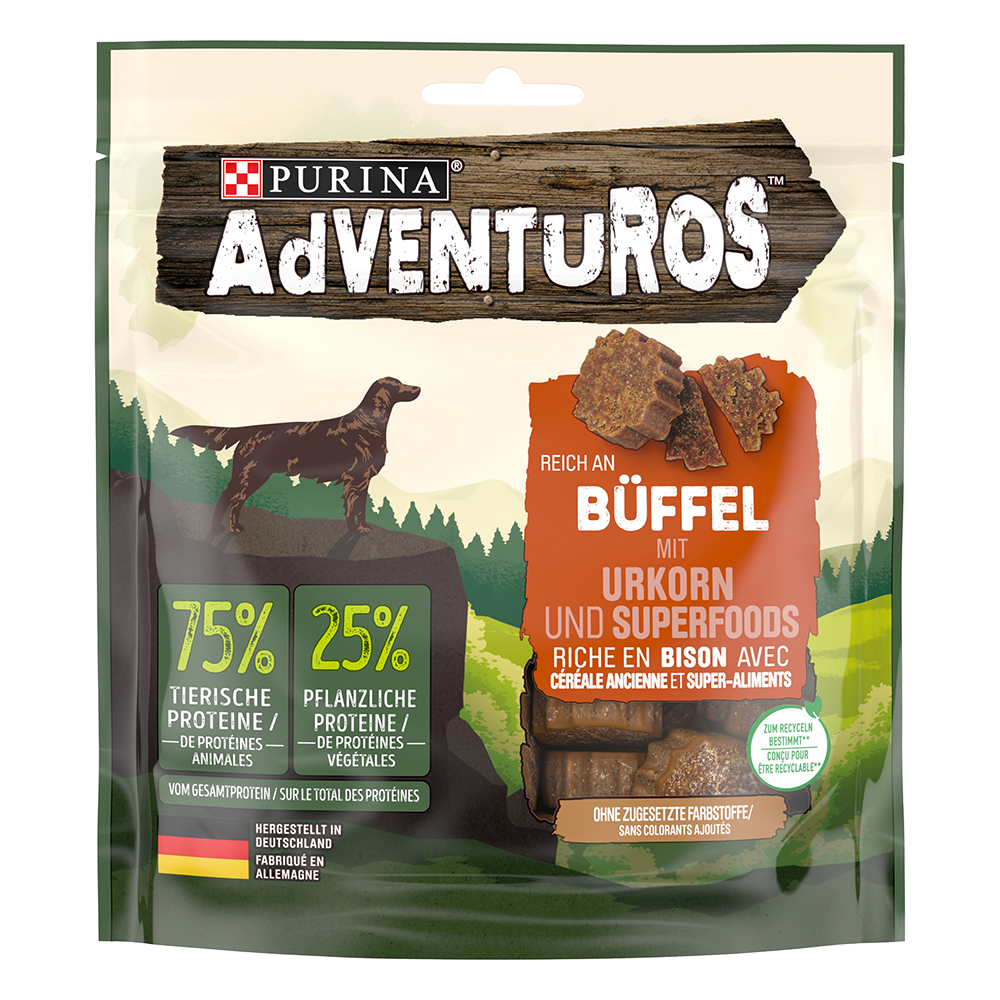Bild: Purina AdVENTUROS Adventuros Büffel mit Urkorn 